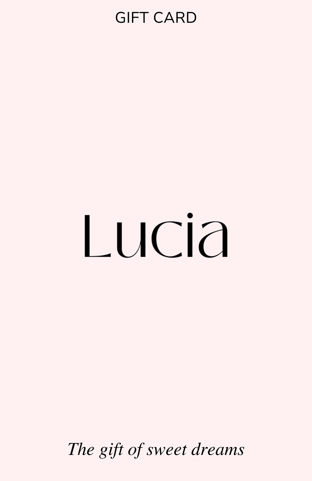 Gift Card - Lucia the Label
