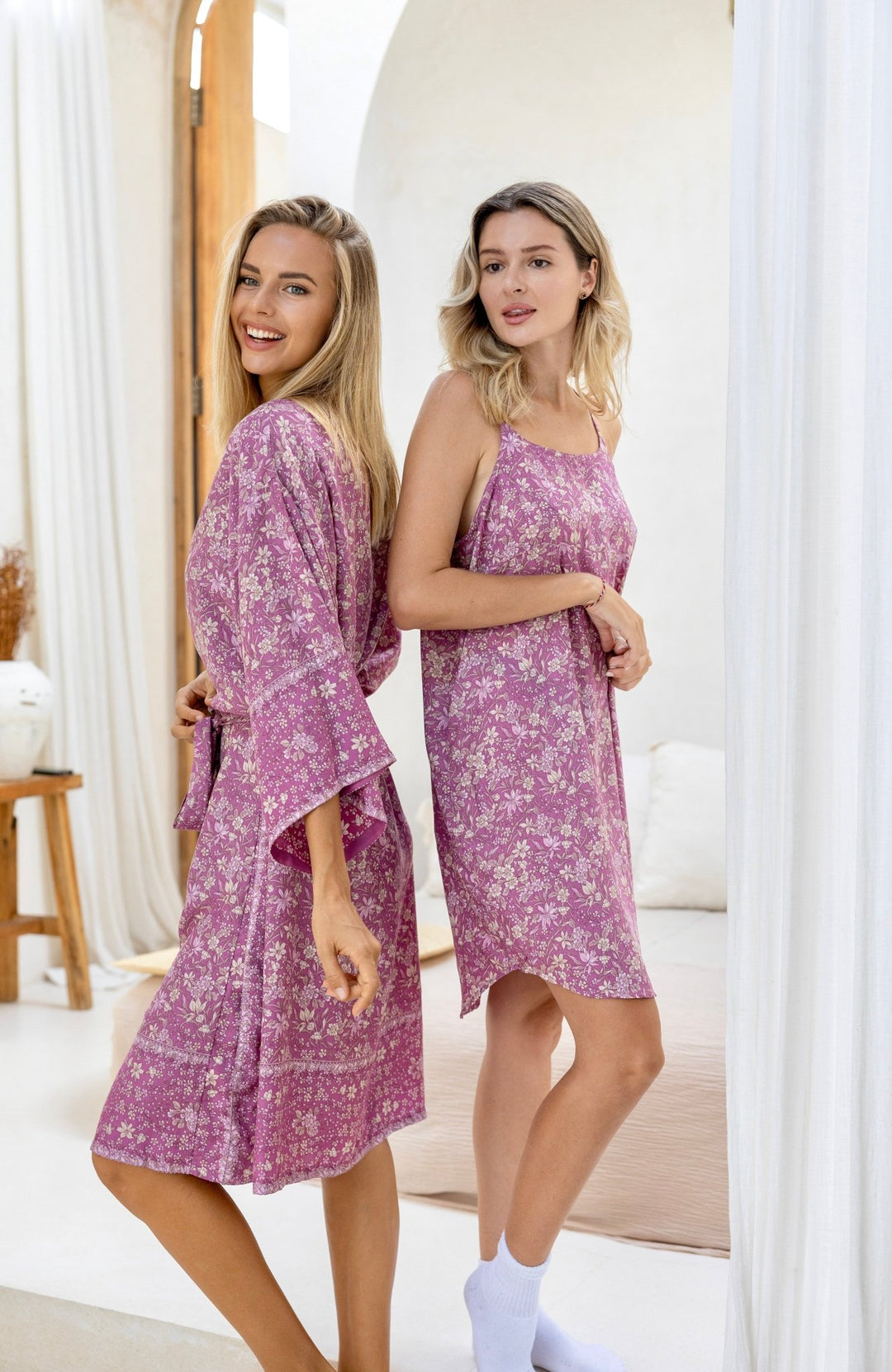Kimono Robe Mystic Floral - Lucia the Label