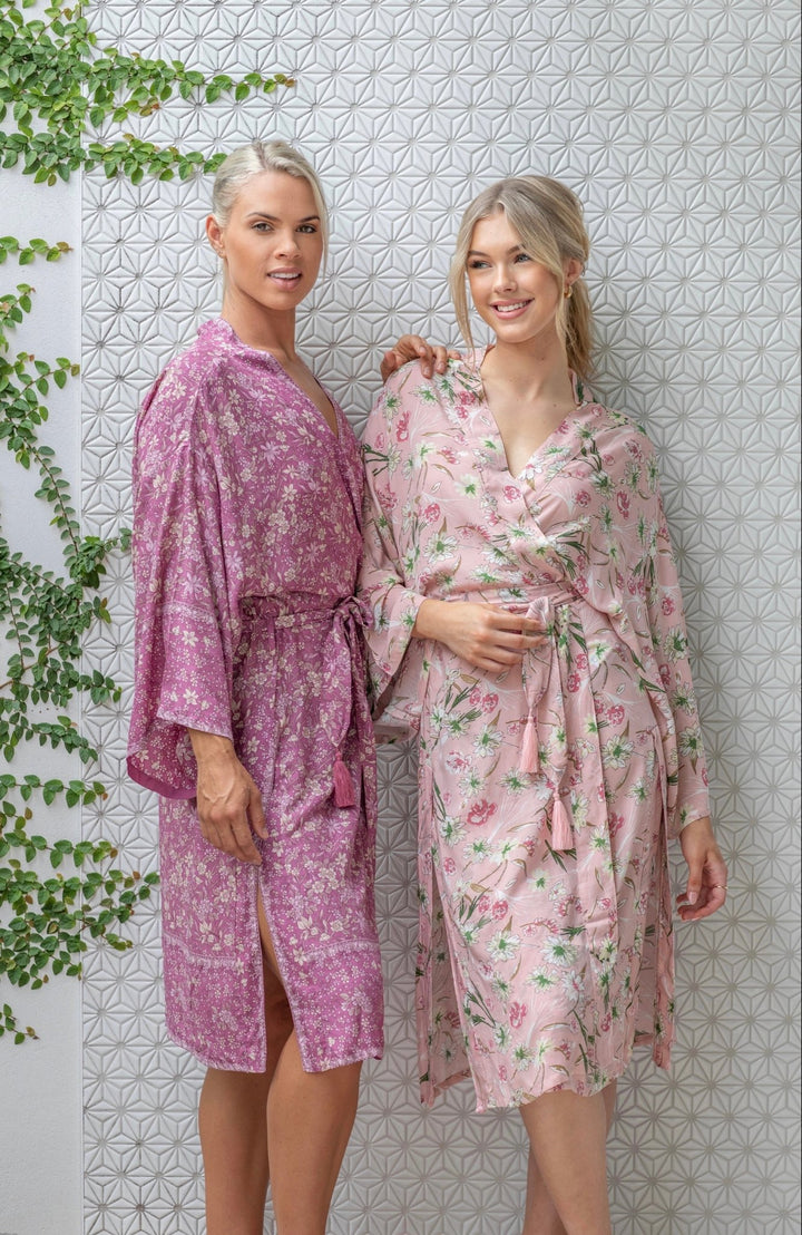 Kimono Robe Mystic Floral - Lucia the Label