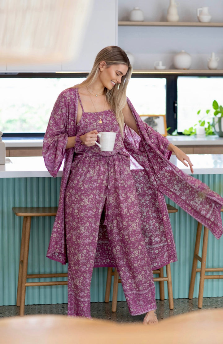 Kimono Robe Mystic Floral - Lucia the Label