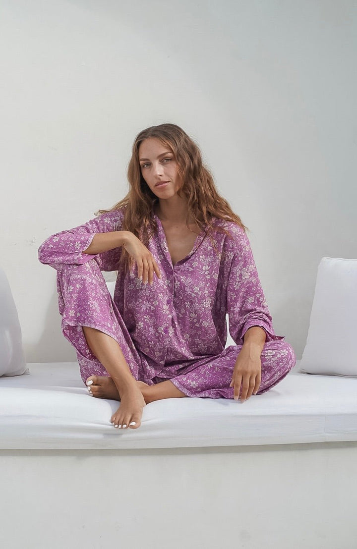 Lucia Pyjama Set Mystic Floral - Lucia the Label