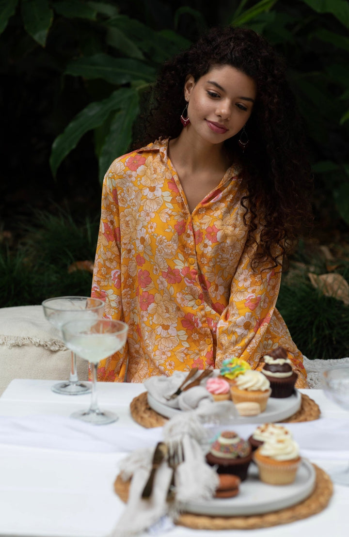 Lucia Pyjama Set Wild Peony - Lucia the Label