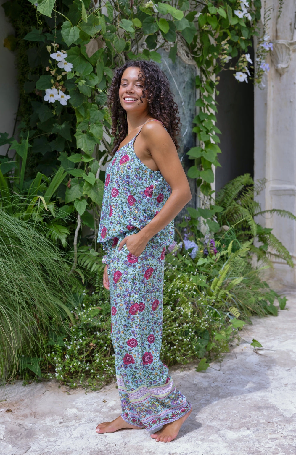 Women's boho pyjama set
