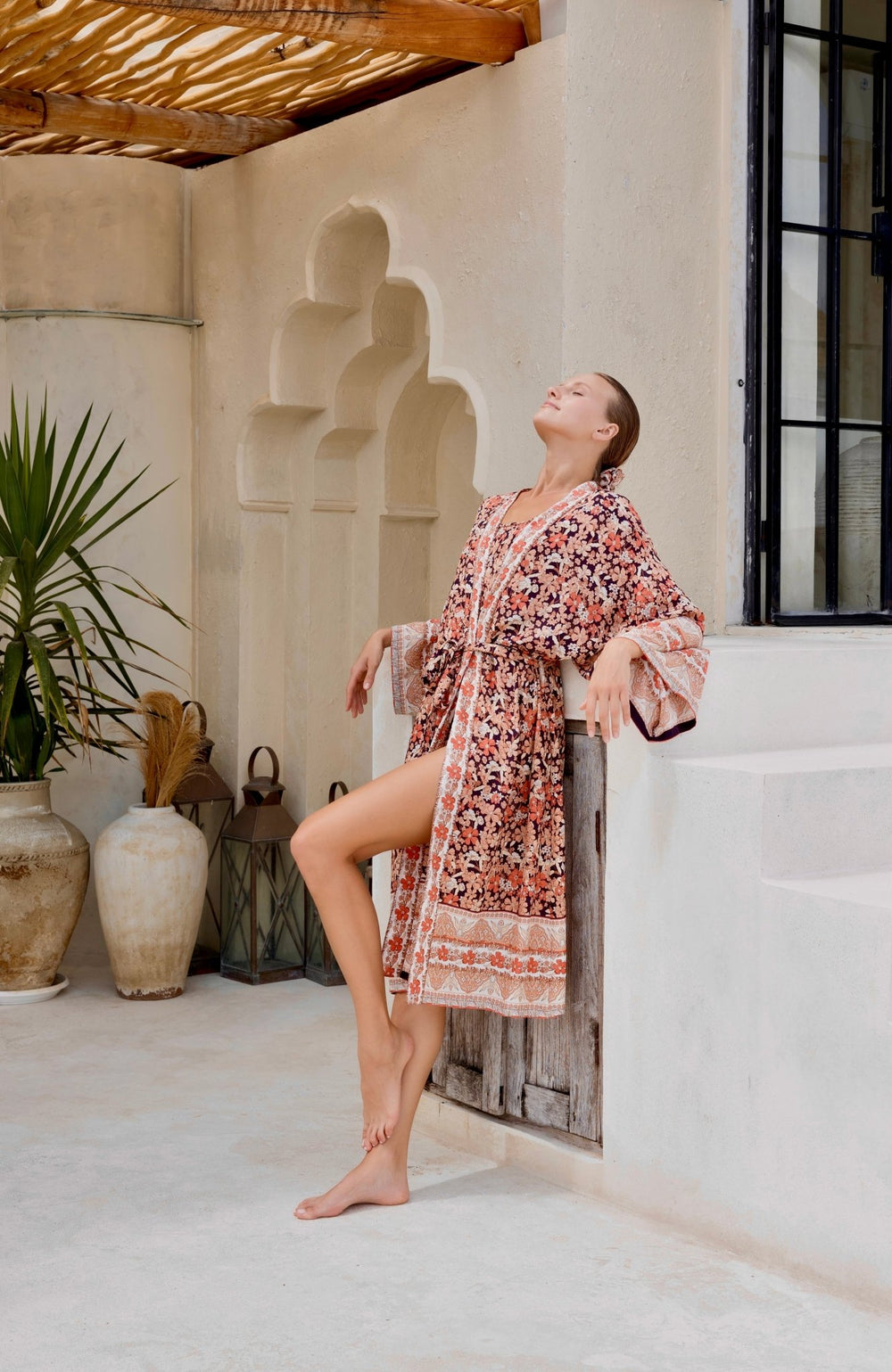 Kimono Robe Maple - Lucia