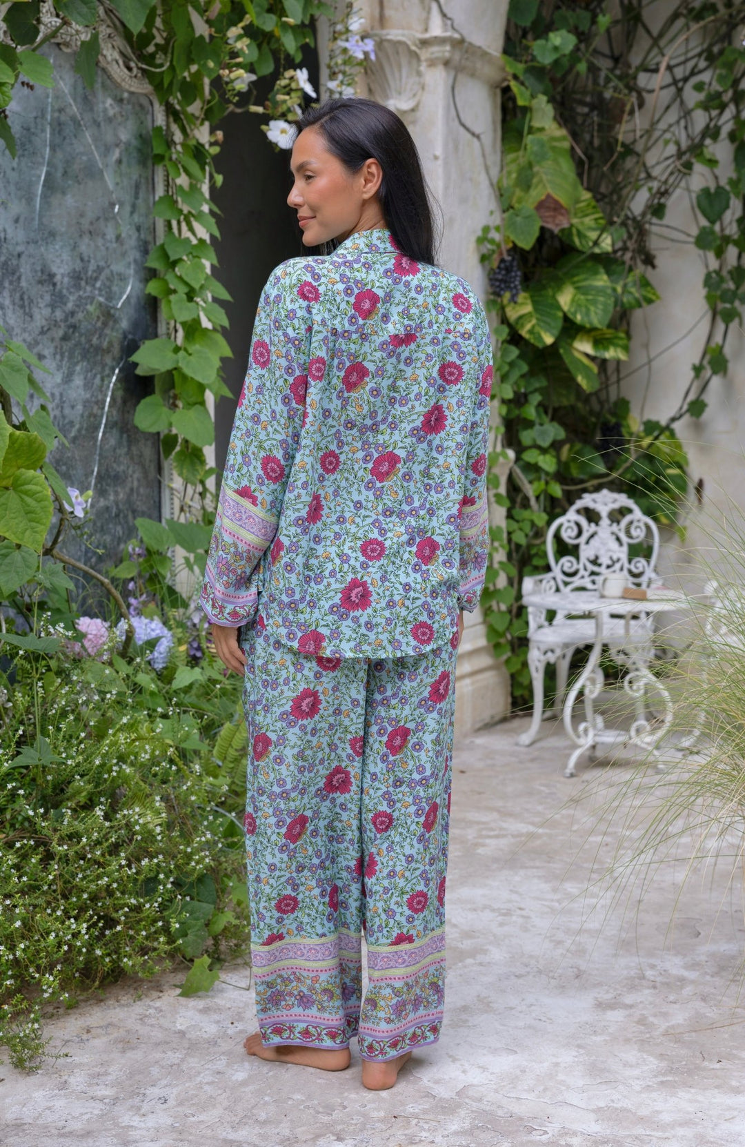 Lucia Pyjama Set Calypso - Lucia