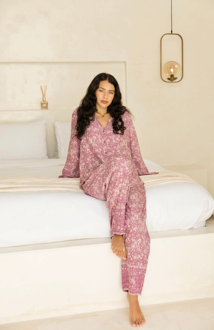 Lucia Pyjama Set Mystic Floral - Lucia the Label