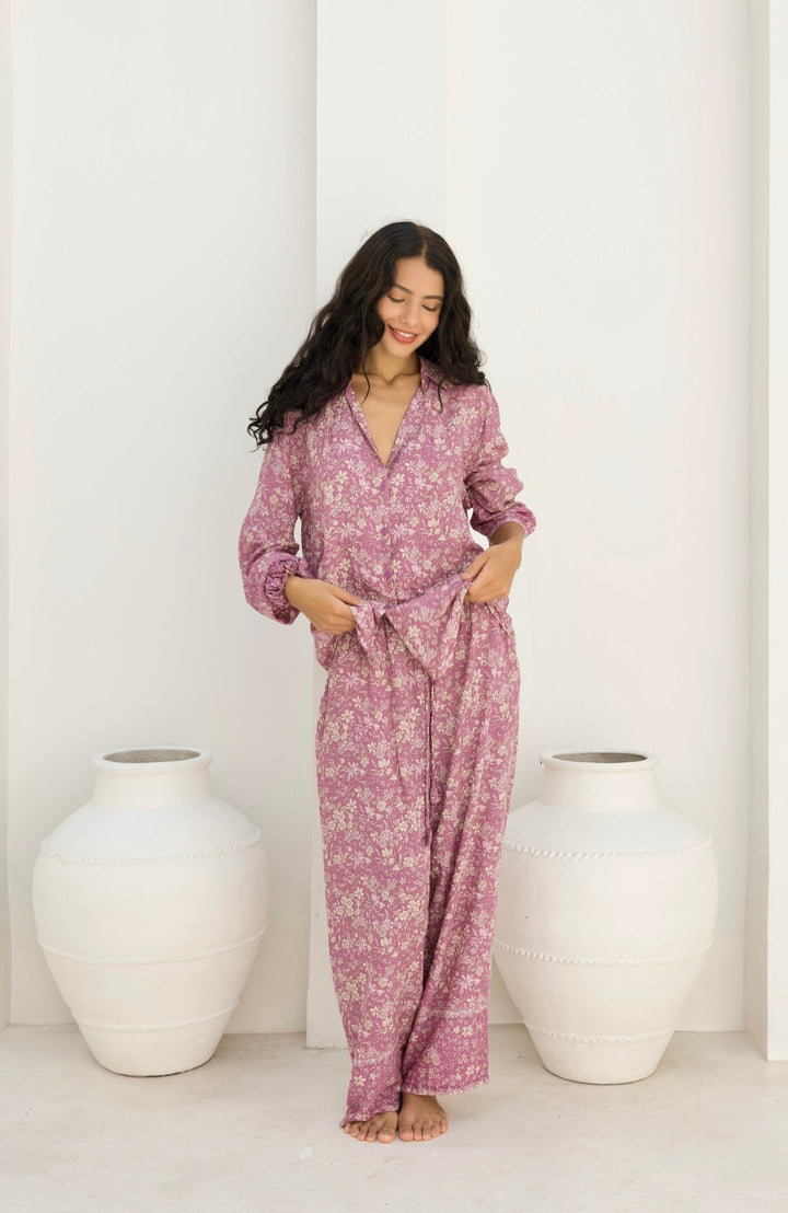 Lucia Pyjama Set Mystic Floral - Lucia the Label
