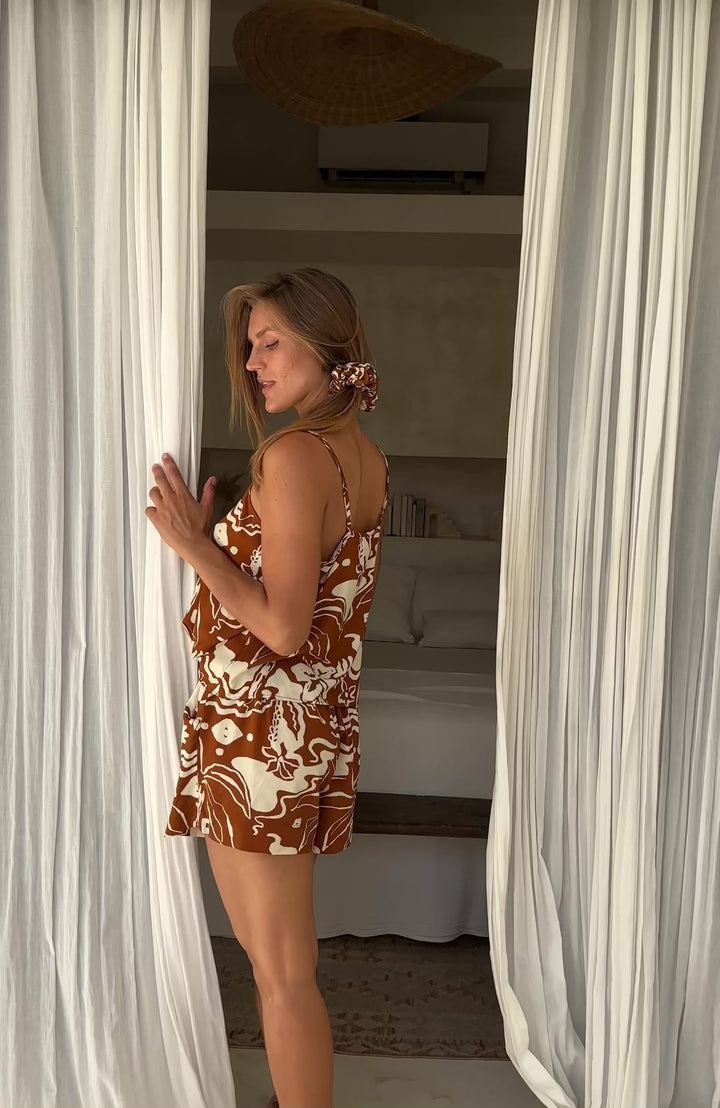 Ischia Cami and Shorts Set