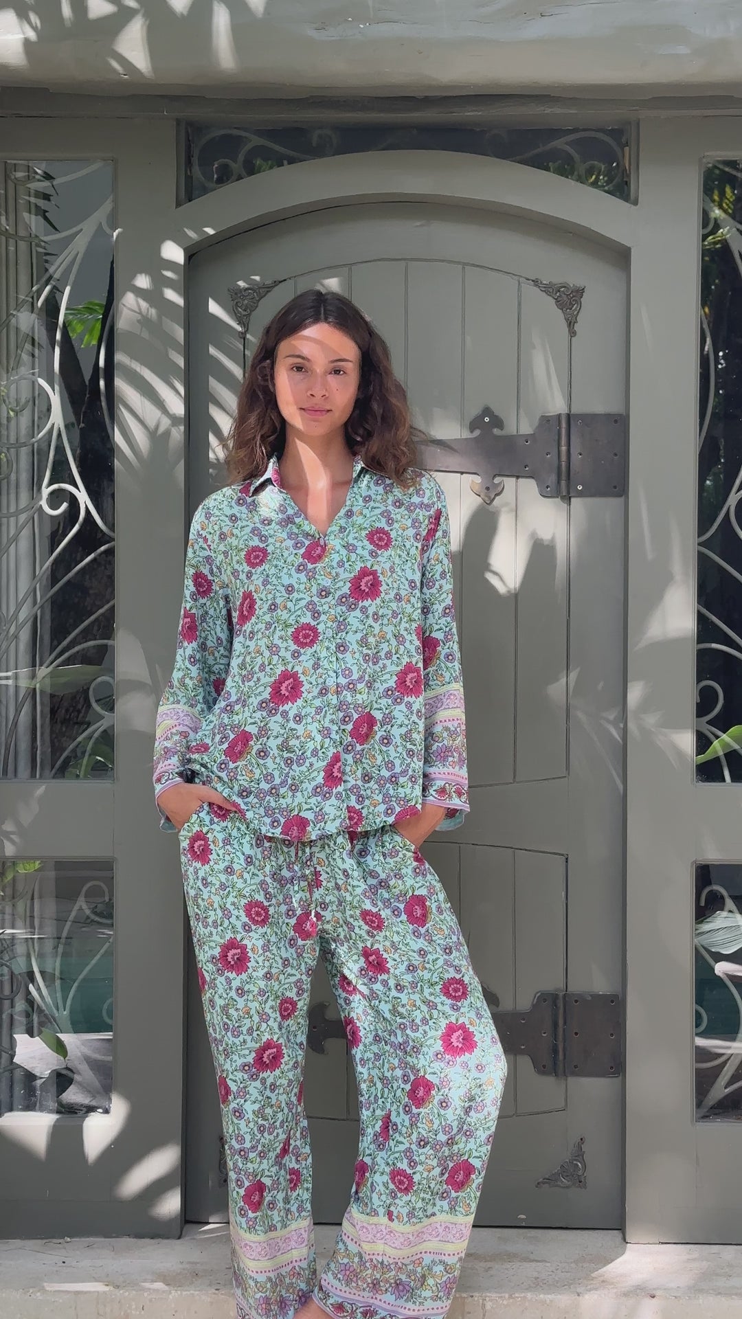 Lucia Pyjama Set Calypso