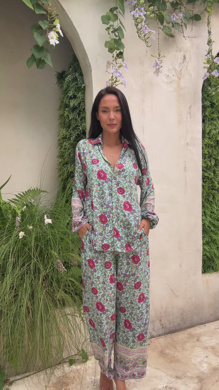 Lucia Pyjama Set Calypso