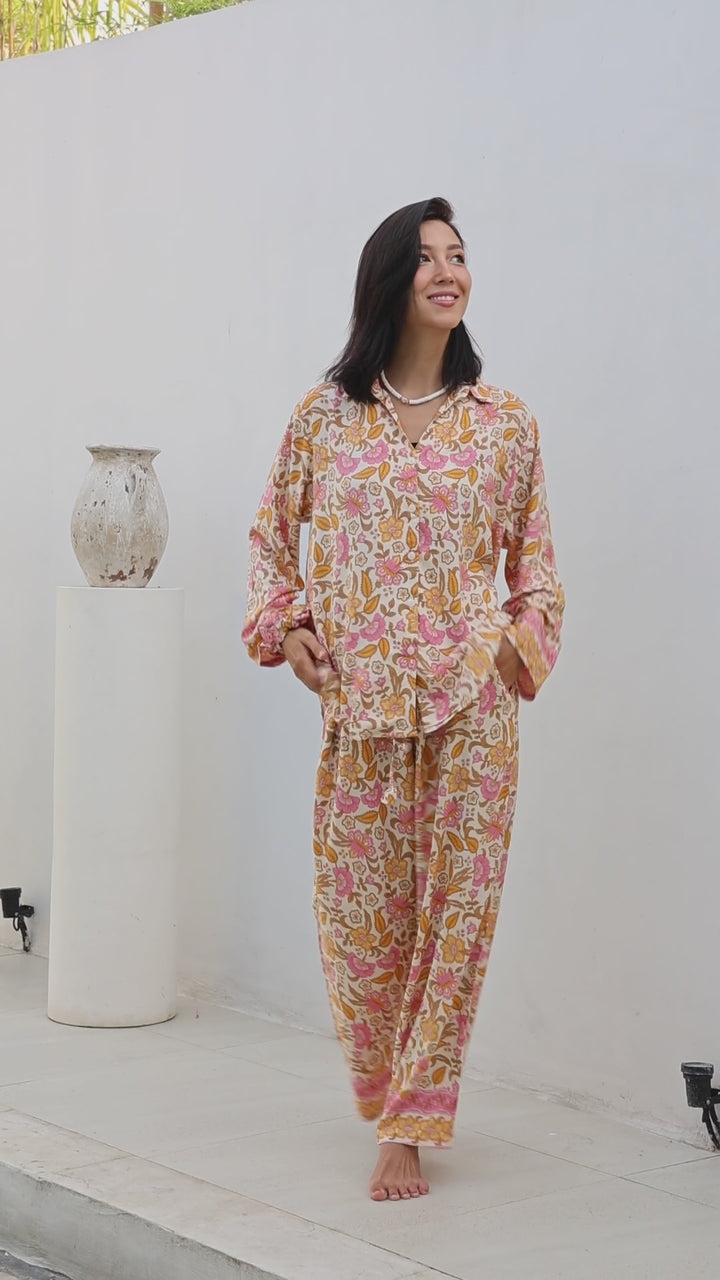 Lucia Pyjama Set Sunset