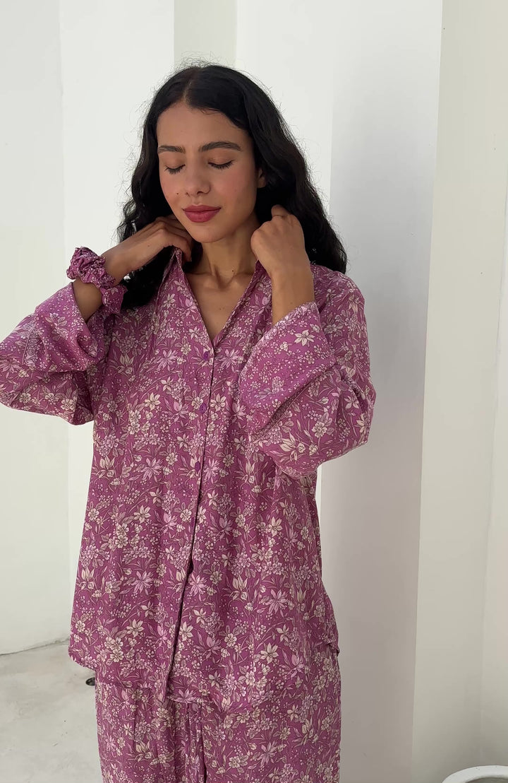 Lucia Pyjama Set Mystic Floral