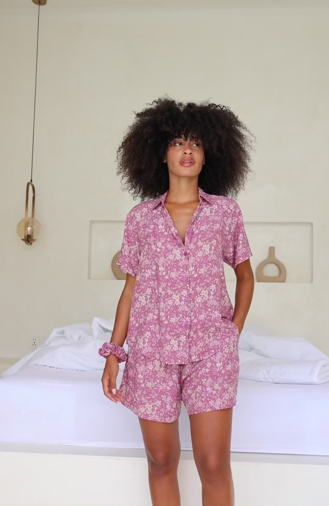 Mystic Floral Short PJ Set