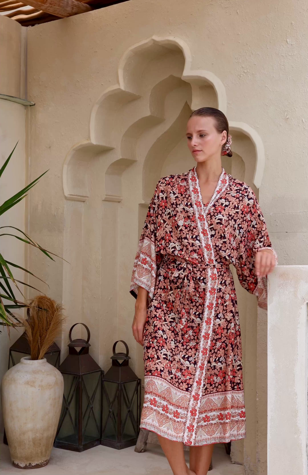 Women's Boho Kimono Robe