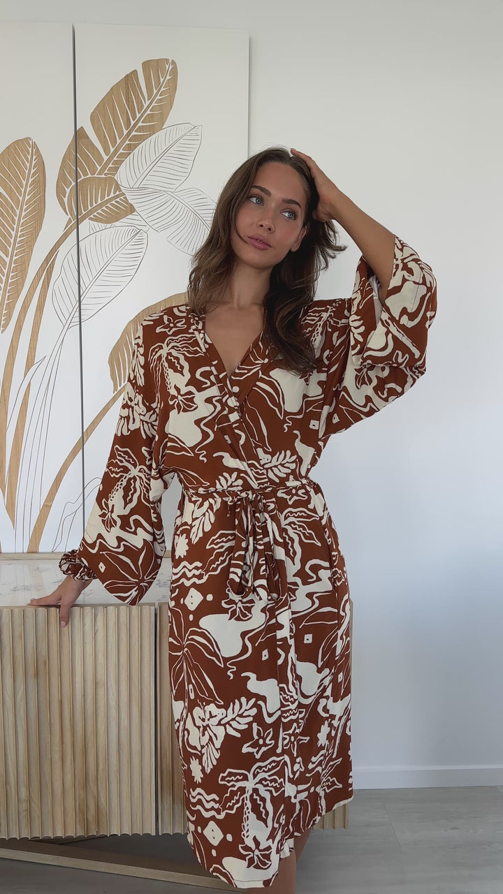 Ischia Kimono Robe