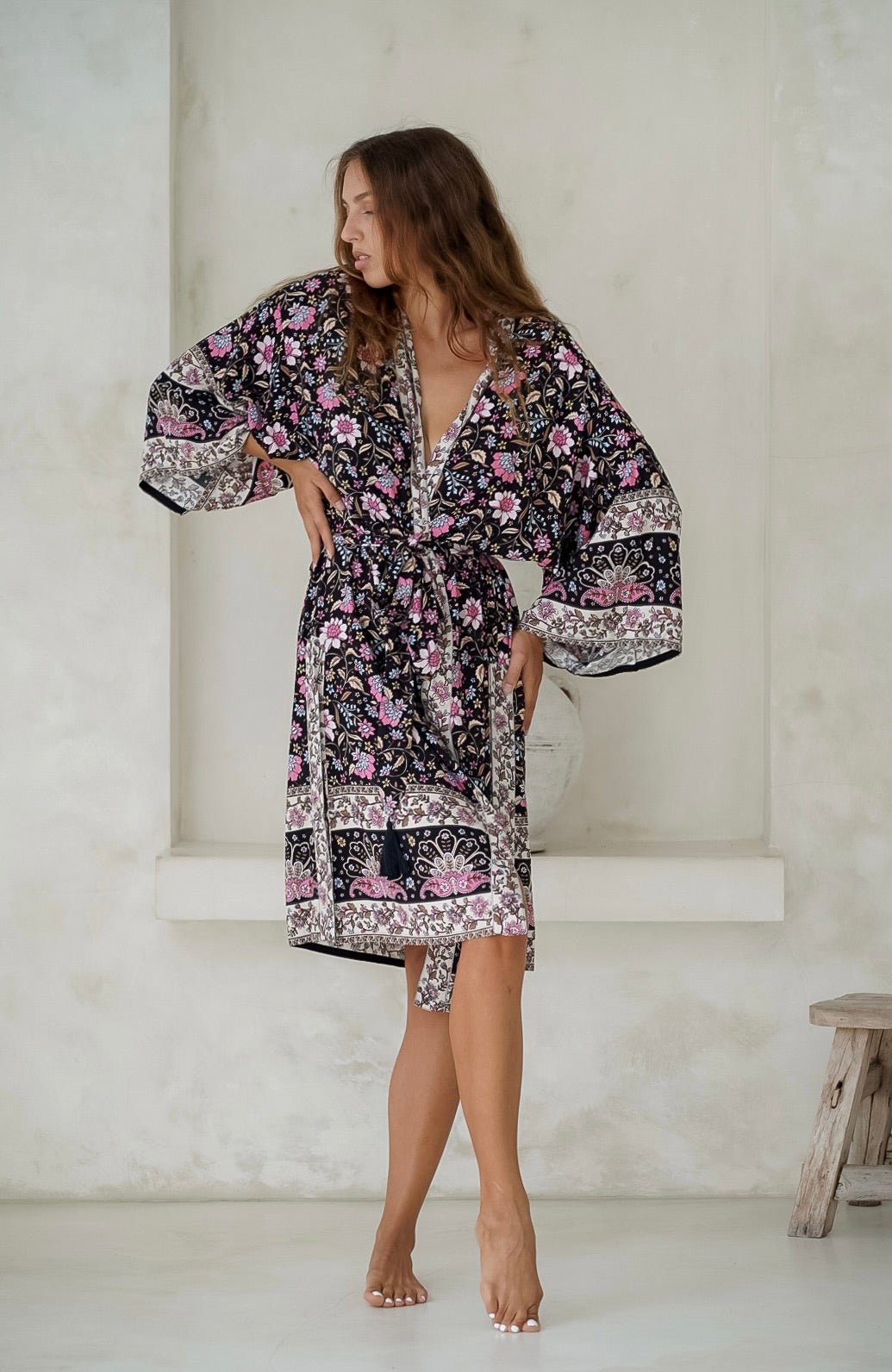 Kimono Robe Jewel - Lucia the Label