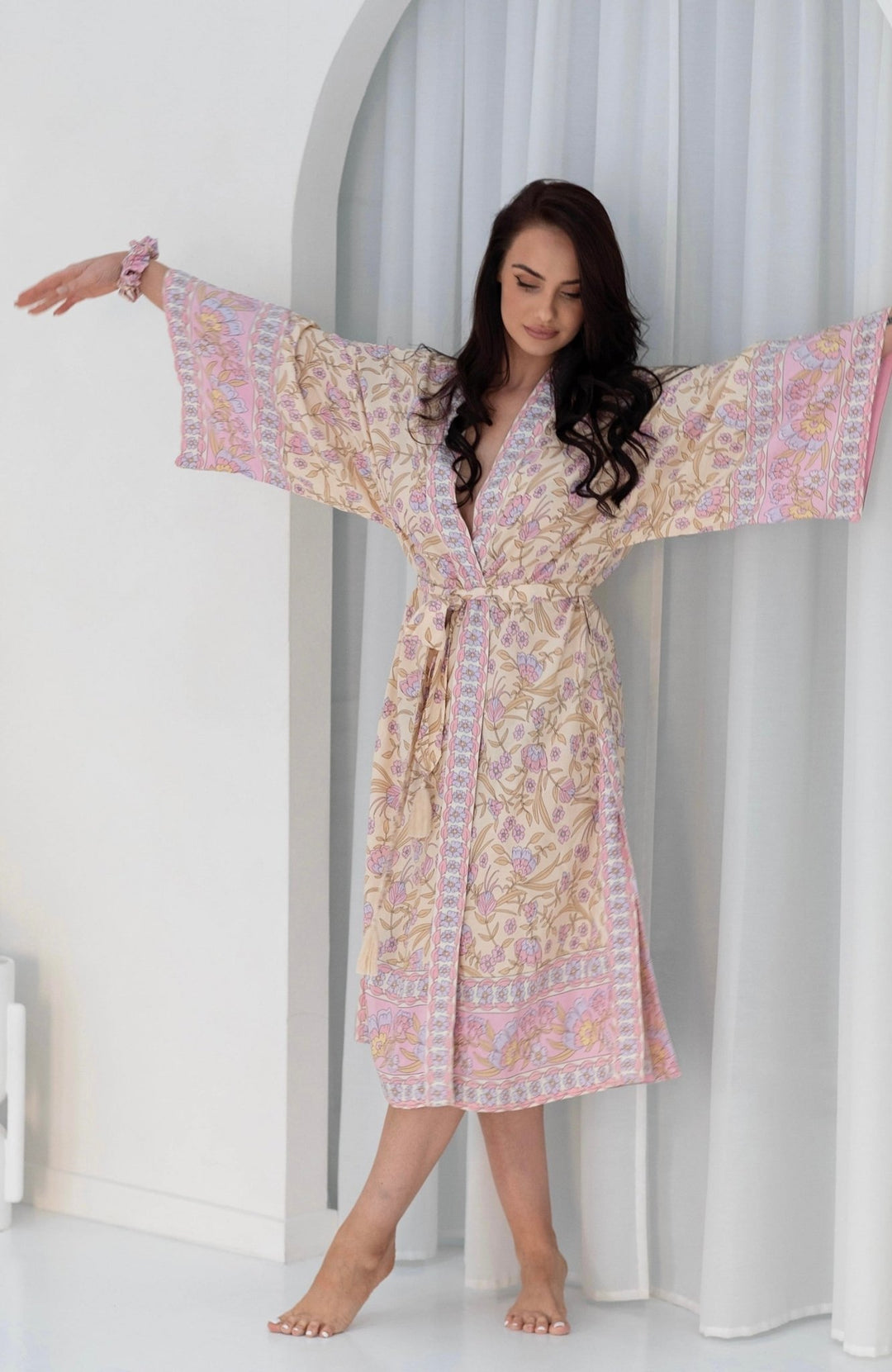 Kimono Robe Soft Petal - Lucia the Label