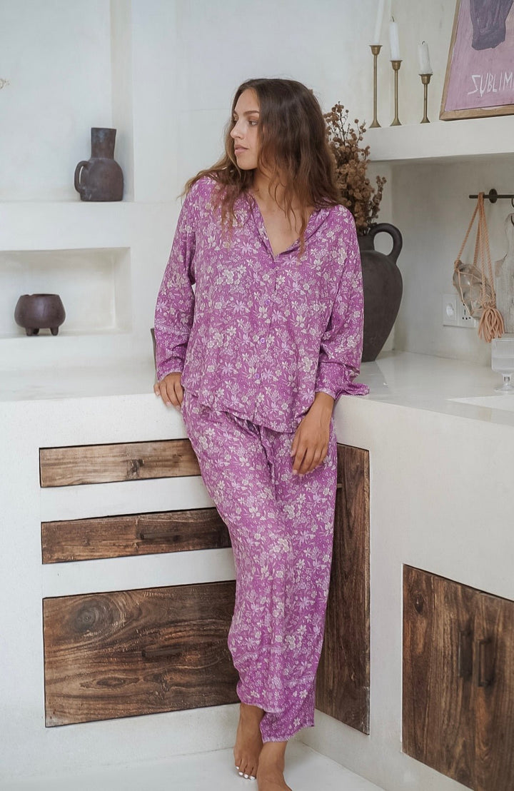Lucia Pyjama Set Mystic Floral - Lucia the Label
