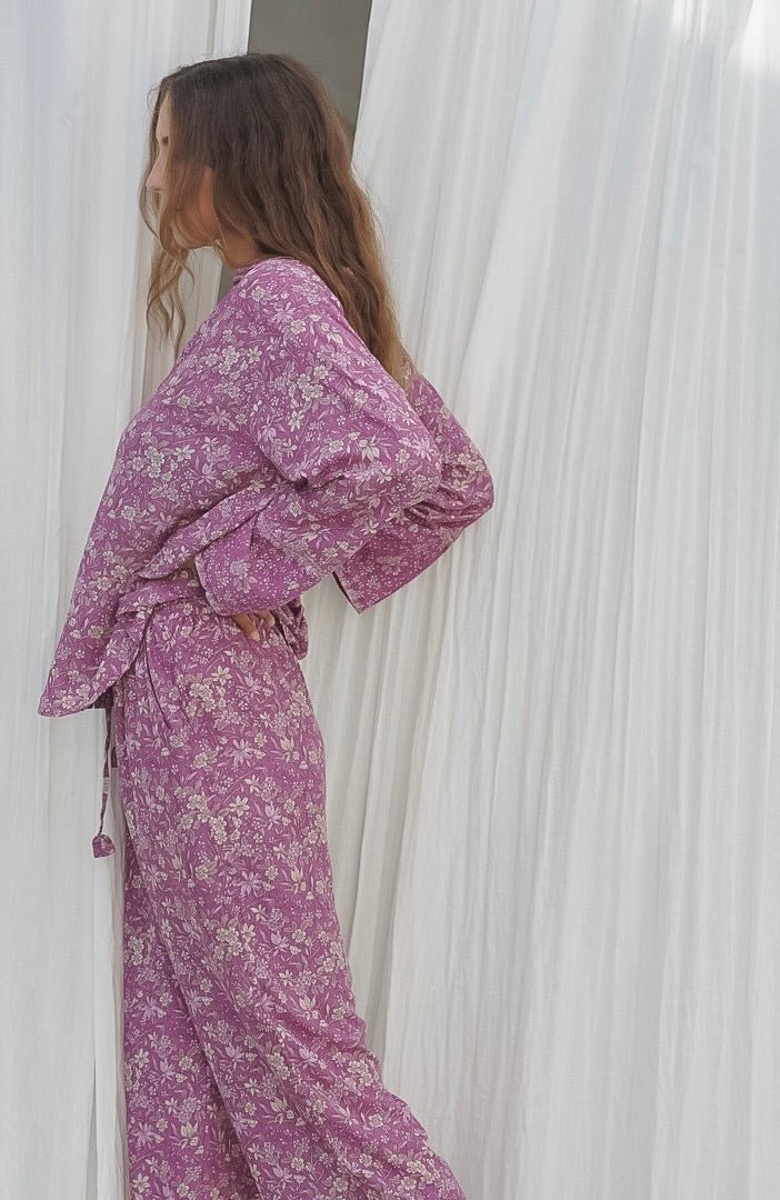 Lucia Pyjama Set Mystic Floral - Lucia the Label