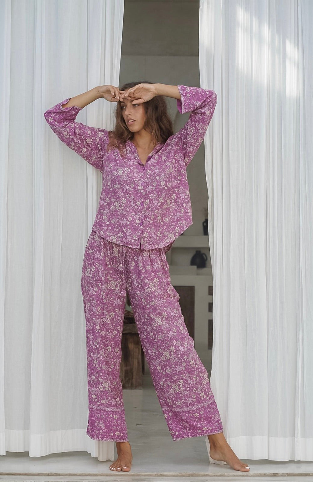 Lucia Pyjama Set Mystic Floral - Lucia the Label