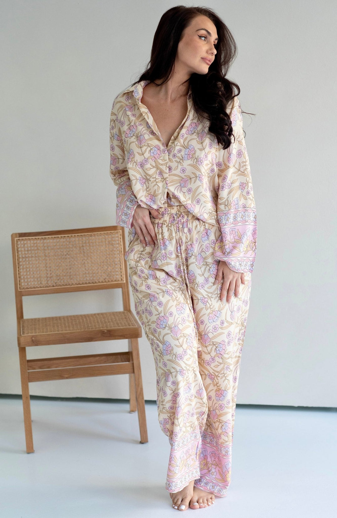 Lucia Pyjama Set Soft Petal - Lucia the Label