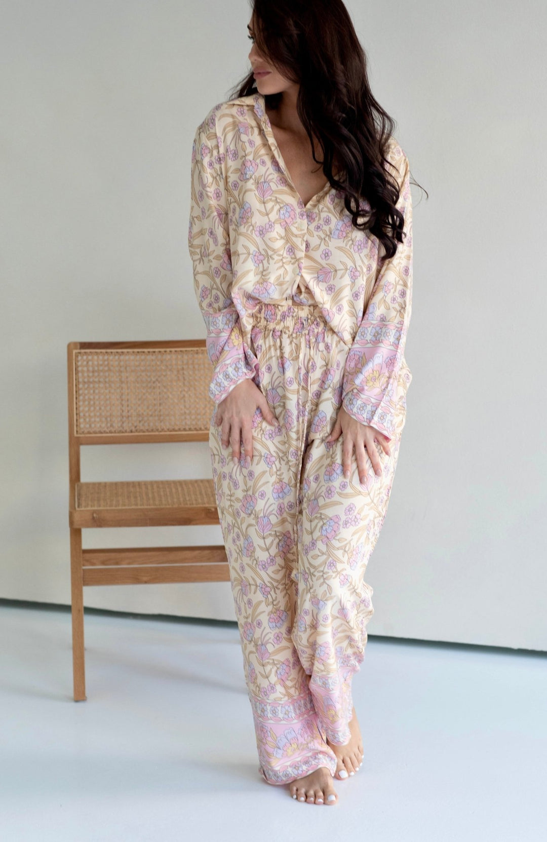 Lucia Pyjama Set Soft Petal - Lucia the Label